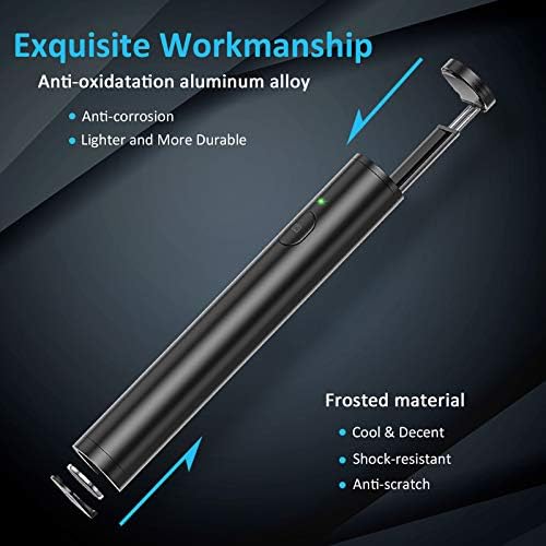 Vproof Monopod Selfie Stick Bluetooth, Lightweight Monopod Aluminum All in One Extendable Monopod Compact Design, Compatible with iPhone 14 Pro Max/14 Pro/14/14 Plus, Galaxy S22 - Image 2