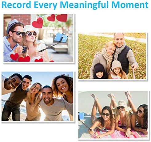 Vproof Monopod Selfie Stick Bluetooth, Lightweight Monopod Aluminum All in One Extendable Monopod Compact Design, Compatible with iPhone 14 Pro Max/14 Pro/14/14 Plus, Galaxy S22 - Image 7