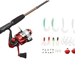 Ugly Stik Complete Spincast Reel and Fishing Rod Kit